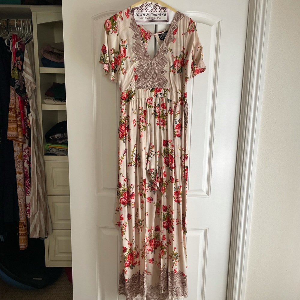 ANGIE SPRING MAXI WITH SHORTS
